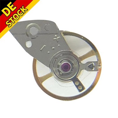Unruh mit Spiralfeder-Balance-Schienenteil für Miyota 8200-Uhrwerk