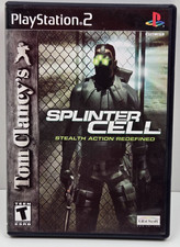 SPLINTER CELL Playstation 2 PS2 2003 Complete / CIB Black Label