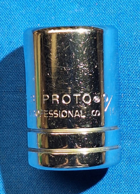 Proto Professional 5418 S  1/2'' drive 9/16'' shallow 8 point socket NEW