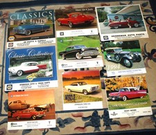 Automobile Calendars - Past Years - You Select