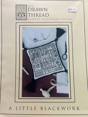 The Drawn Thread- A Little Blackwork chart