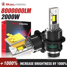 D2S D4S 1:1 Led Headlight Bulbs HID Xenon D2R D3S D1R D3R D5S D8S LED 800000LM