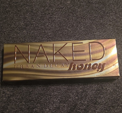 Urban Decay Naked Honey Eyeshadow Palette Shimmer Pressed Powder Flyby+