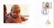 Netherlands 2016 Dutch Royalty Princess Catharina Amalia as Baby in 2004 FDC