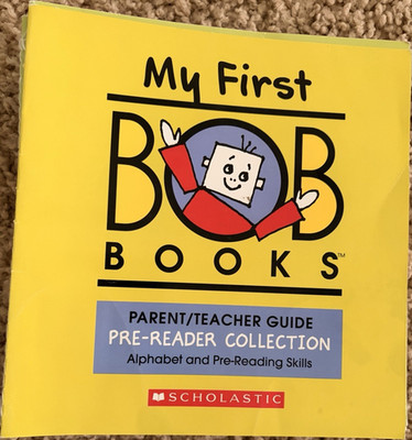 Scholastic My First BOB Books Parent/Teacher Guide Box Set Alphabet Ages 2-3