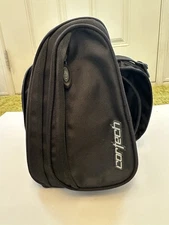 Cortech Series by Tour Master Motorcycle Tail Bag Black Adjustable Straps Hooks