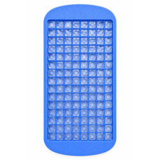 Mini Ice Cube Tray Silicone Mould 160 Small Cubes Flexible Fast Freeze 24cm