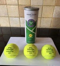 Wimbledon Tennis Balls in tin + Programme 2025 Championship + Beach-towel bag