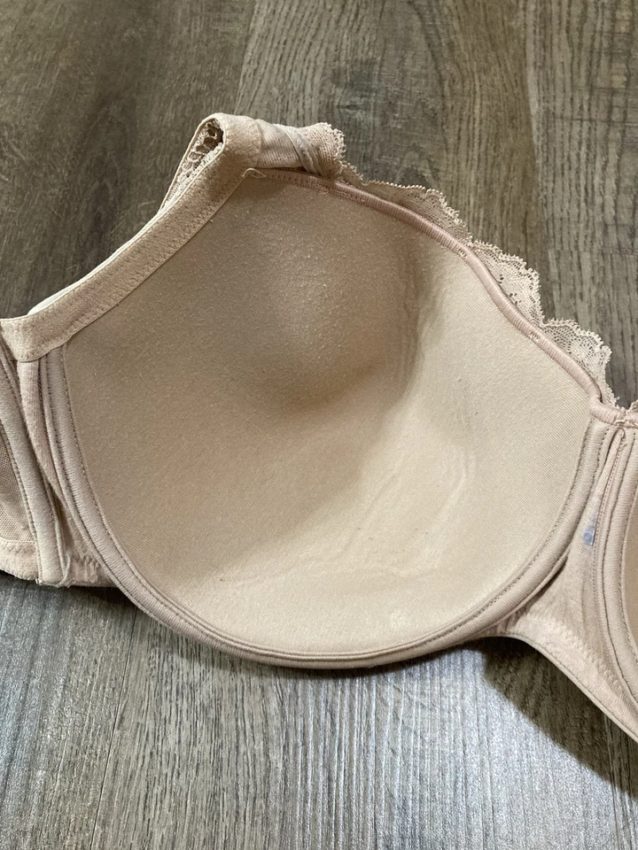Sujetador Le Mystere Beige Cobertura Completa Talla 36F Foto 2 de 4
