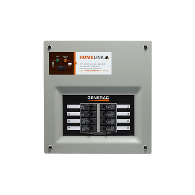 #ad Generac 6852 30 Amp 6 8 Circuit HomeLink Indoor Manual Transfer Switch Kit $379.99