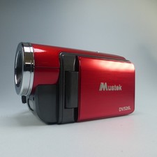 Mustek DV526L Handheld Digital Video Camcorder Red Tested
