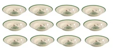 Spode Christmas Tree  set of 12 x 9" Rim Soups---7013---