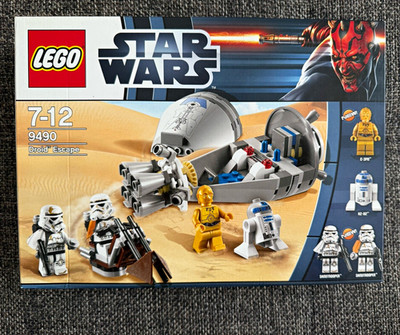 LEGO Star Wars Set 9490 Droid Escape 137 Teile 7-12 Minifiguren