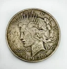 1924 Peace Dollar 90% Silver Great Detail Never Cleaned