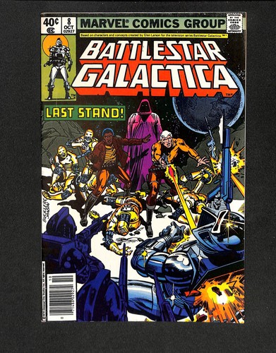 Battlestar Galactica #8 Newsstand Variant Marvel 1979