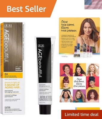 AGE Beautiful Permanent Hair Color | 100% Gray Coverage & Anti-Aging Benefits