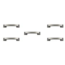 3" Antique Silver Kitchen Cabinet Drawer Pull Hardware Handle Style #9 5 Pk