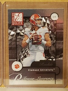 Trevor Lawrence 2021 Elite Rookie 2001 Edition Card Jacksonville Jaguars 