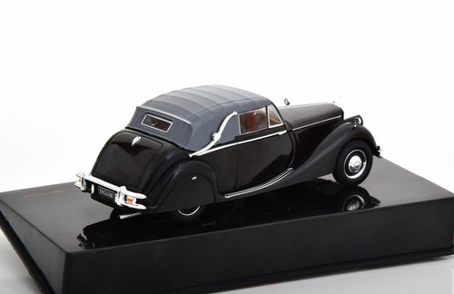 Jaguar Mkv 3.5 Dhc Cabrio Convertible Closed 1950 Black Grigio IXO CLC287 1/43 - Foto 2 di 3