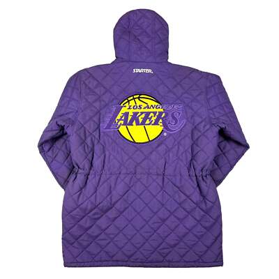 Vintage Los Angeles Lakers Jacket Starter Parka | eBay