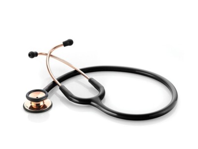 New -  ADC Stethoscope - ADSCOPE 603 - Rose Gold & Black - 30'' Adult Size