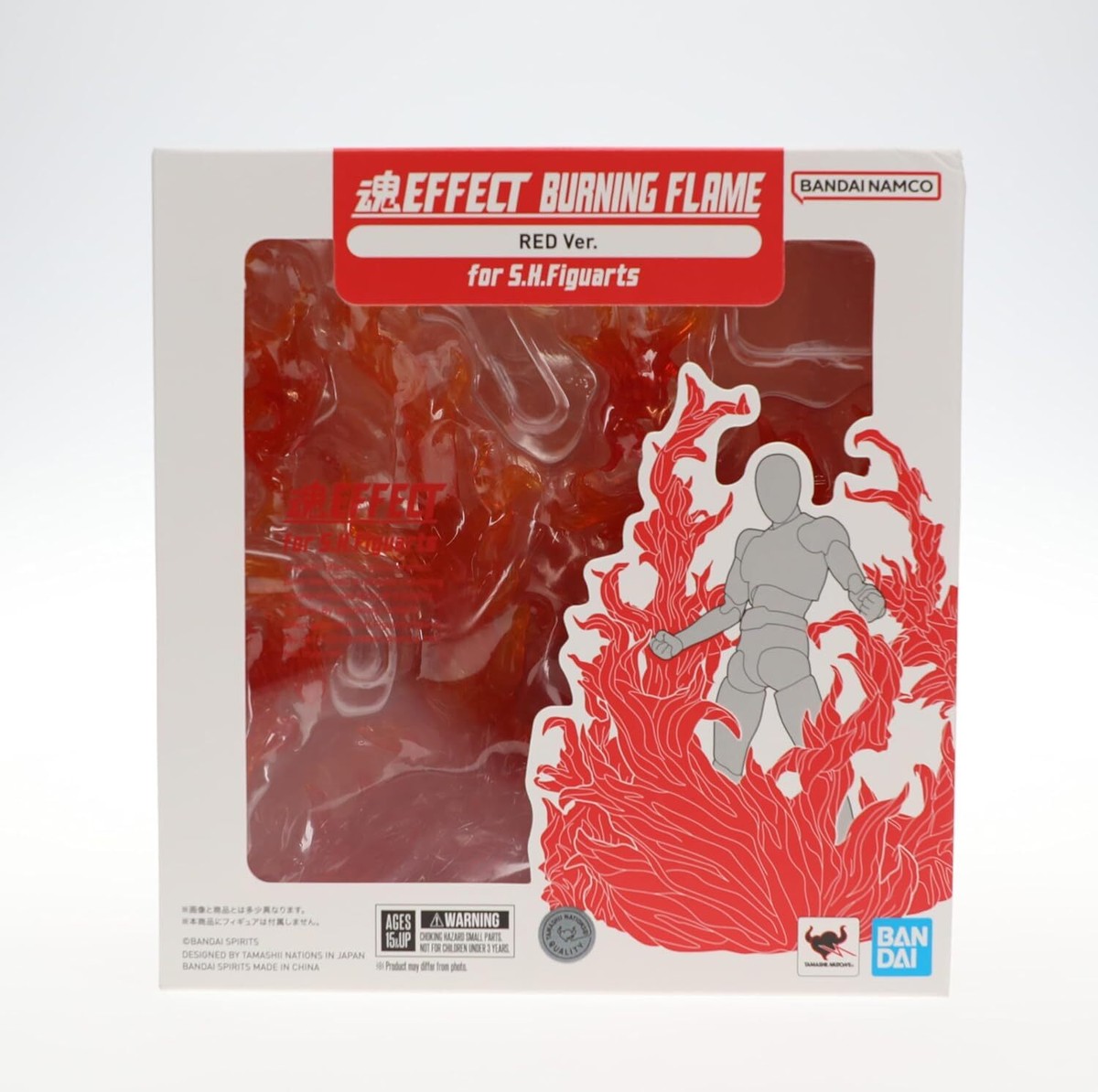 BANDAI - 魂EFFECT　BURNING FLAME RED Ver.　BLUE Ver. Amazon.com: TAMASHII NATIONS Bandai Effect Burning Flame Ver