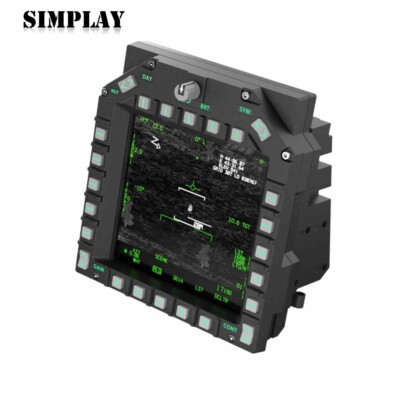 winwing MFD 液晶パネル2枚　フライトシュミレーター　dcs msfs WINWING DCS MFD Unit Multifunctional Display Unit1 w/USB3.0