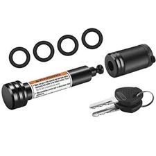 Candado De Enganche De Remolque Negro, Pasador De Enganche De Bloqueo Estilo...