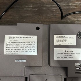 Nintendo NES Bundle Advantage Controller Zapp Gun Games Cables Original NES