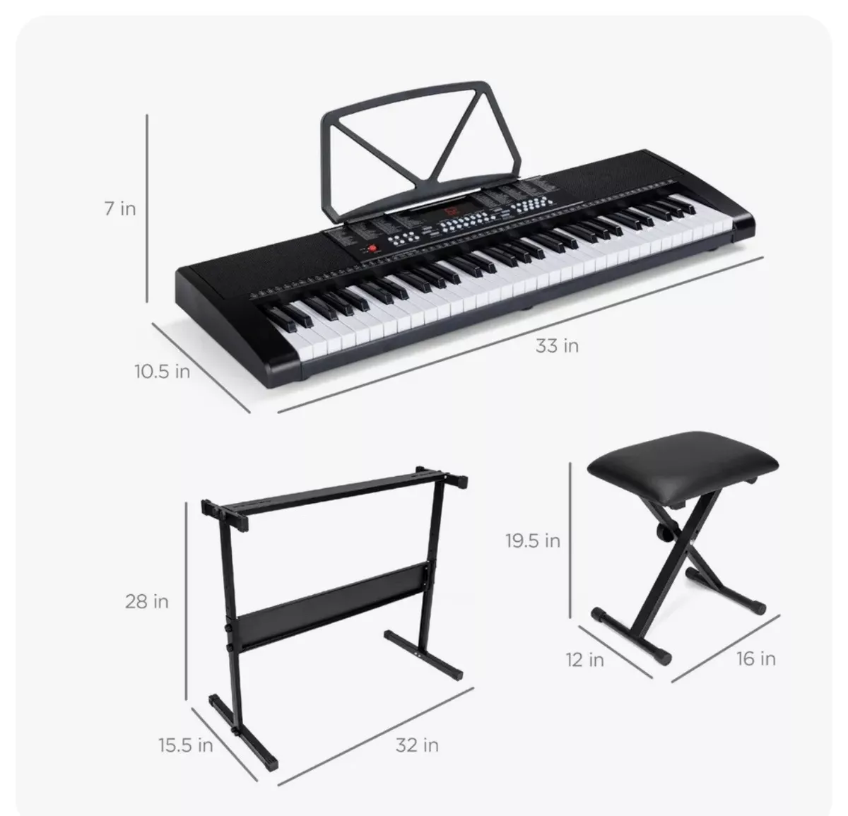 Bcp keyboard 88 keys outlet