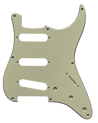 Parchment Pickguard Guitar Part For Fender US 57' 8 Sctew Stratocaster Strat