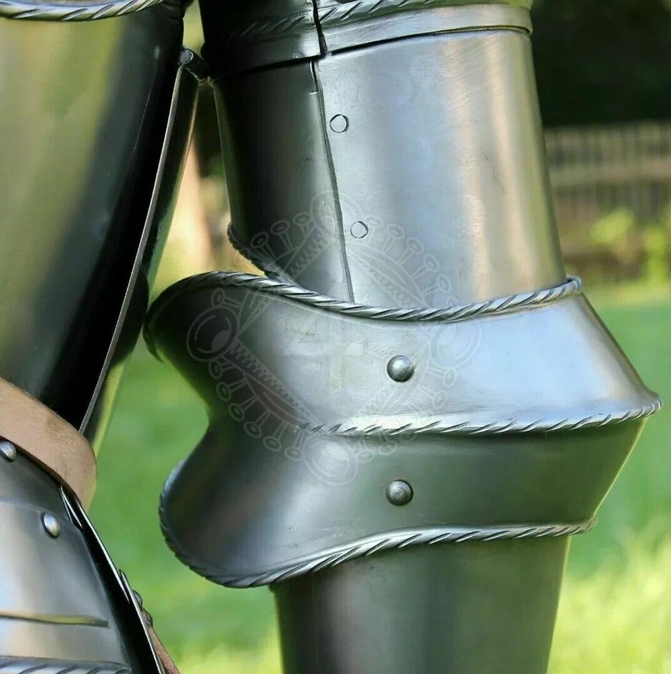 Armadura Medieval Totalmente Funcional Medio Cuerpo Armadura Traje Español Kattal CA017 Foto 2 de 4