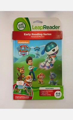 LEAPFROG LEAPREADER PAW PATROL ''THE GREAT ROBOT RESCUE'' BOOK BRAND NEW