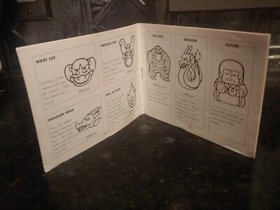 KUNG FU HEROES Nintendo NES Game Original 1988 Instruction Manual Booklet *ONLY*