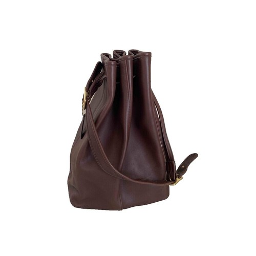 1946 Vintage Coach ショルダーバッグ 巾着 USA RED 正規品