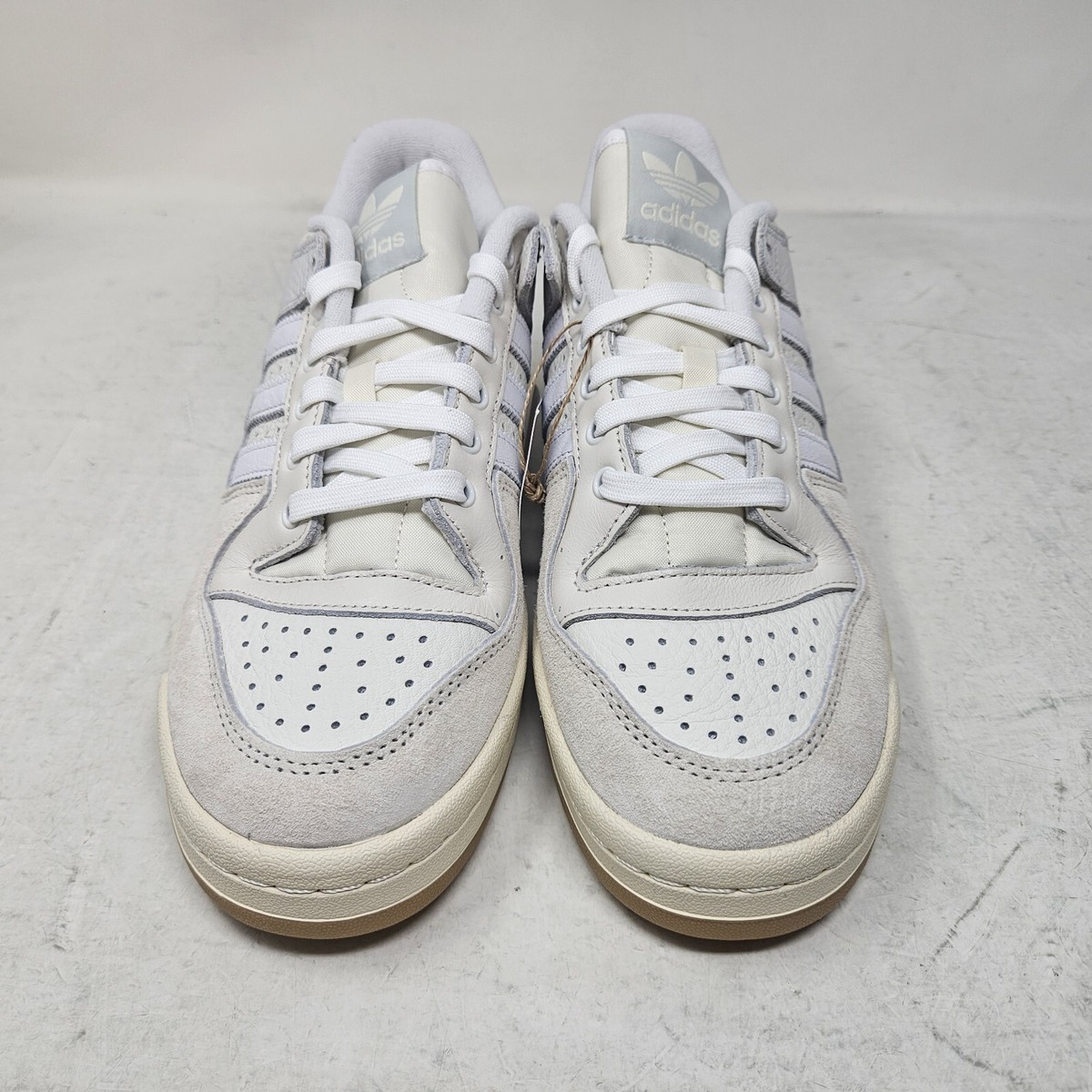 Men's Adidas Forum 84 Low ADV Comfy Casual Shoes / Chalk Men's Adidas Forum 84 Low ADV Comfy Casual Shoes / Chalk