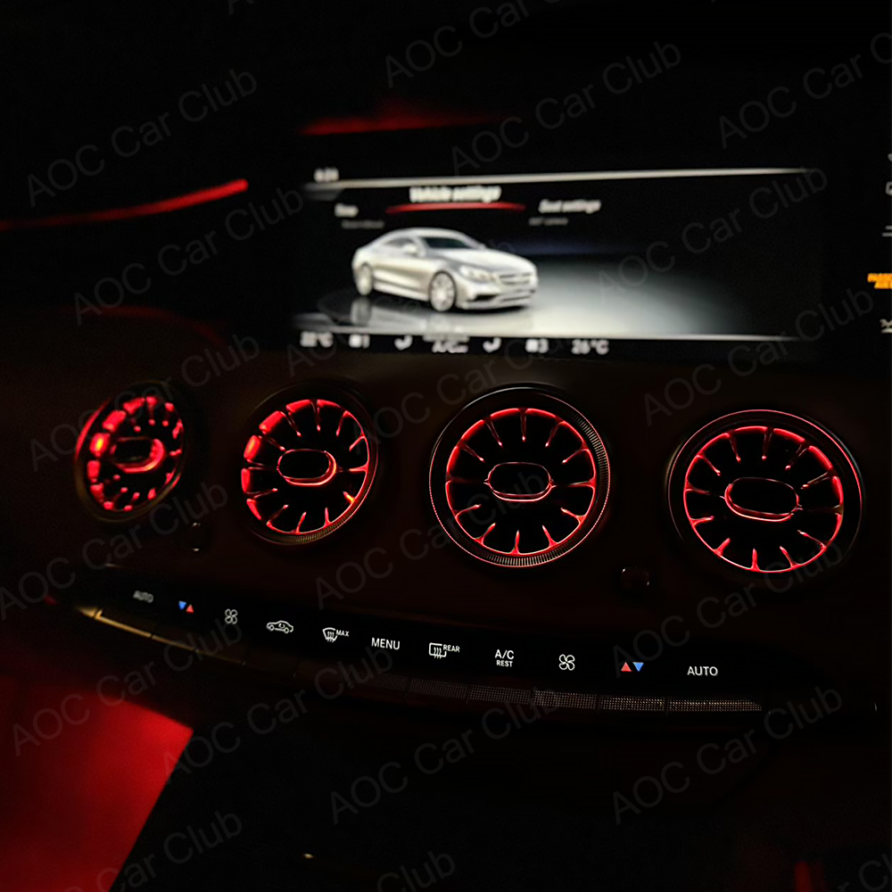 7/64 Colors Air Vent For Mercedes-Benz S-COUPE W217 C217 Interior