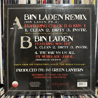 IMMORTAL TECHNIQUE - BIN LADEN (+REMIX) (12