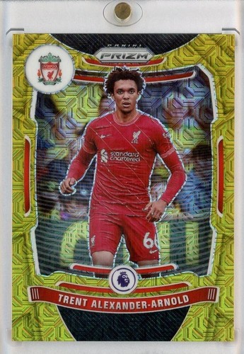 Trent Alexander Arnold [Gold Mojo Prizm] #79 2021 Panini Prizm Premier League card