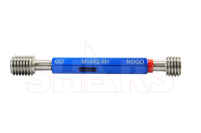 M14 x 2.0 Thread Plug Gage Go/No Go Class ANSI/ASME B1.16M Standard !