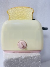 Play Go Gourmet Kitchen Toaster 2 Bread Slices Working Timer Pop Up 6x5x3