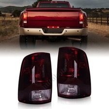 Red Smoke Tail Lights Brake Lamps For 2009-2018 2010-18 Dodge Ram 1500 2500 3500
