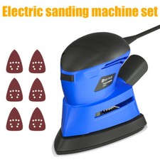 6 Gear Electric Sander Sanding Machine For Wood Wall Power Tool W/ Sanding Sheet