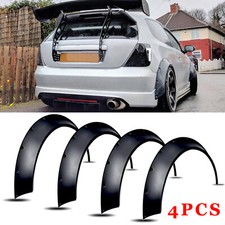 4X Car Fender Flares Flexible Durable Wide Wheel Arches For Honda Civic 2005-11