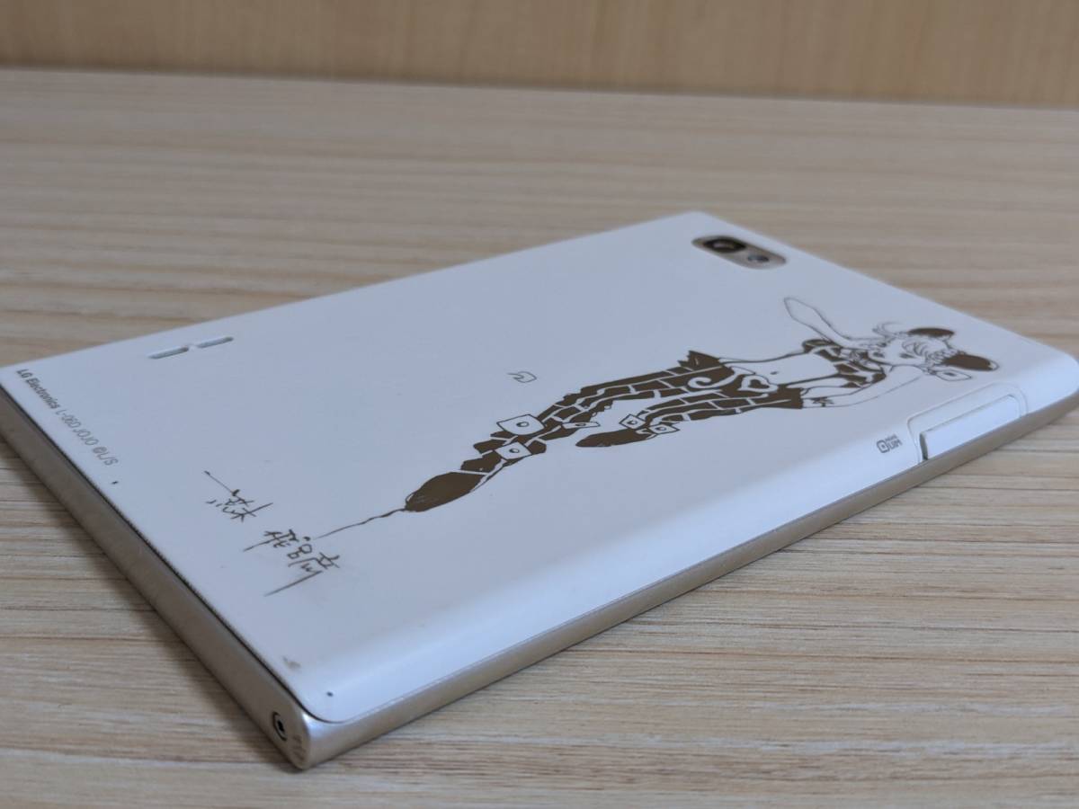 docomo NEXT series L-06D JOJO White LG Smartphone JoJo's