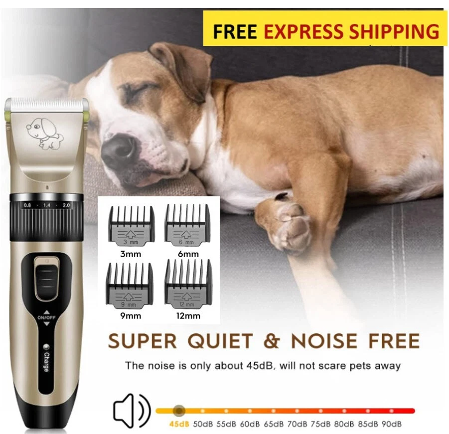 Noise free dog clippers 2025