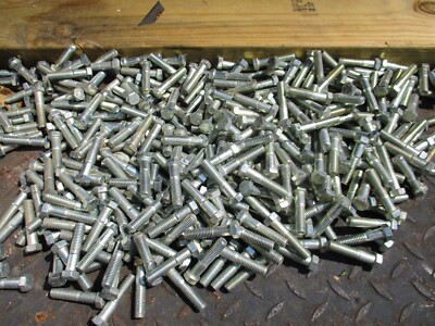NEW 1/2''-13 X 2'' Grade 5 Hex Cap Screws Coarse Thread
