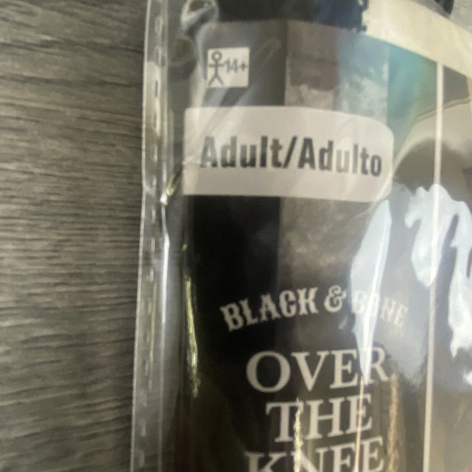 Skeleton Over The Knee Socks Cosplay Dress Up Costume Party Fun - Image 4 of 4