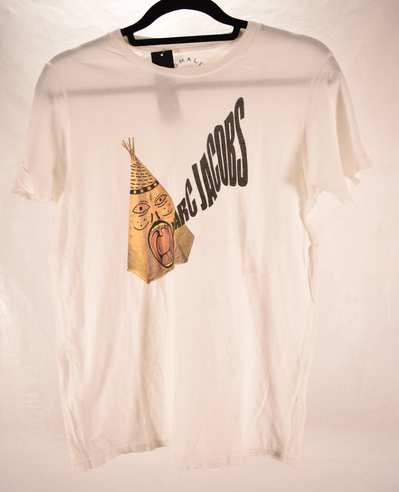 inerti strimmel Bevidst MARC JACOBS Tee Pee Vintage Short Sleeve T-Shirt White S New | eBay