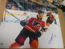 Tyson Foerster  Philadelphia Flyers  Signed 16x20 Photo PSA 2